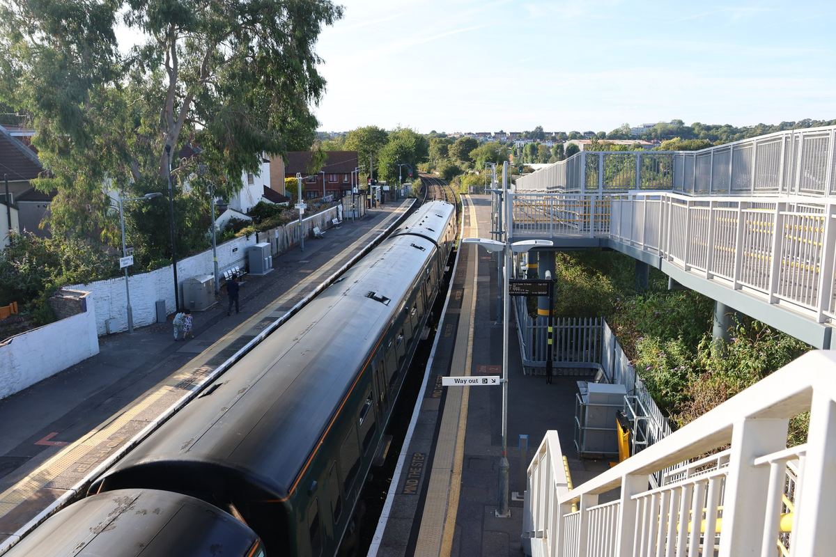 Lines from the Footbridge, Bristol
