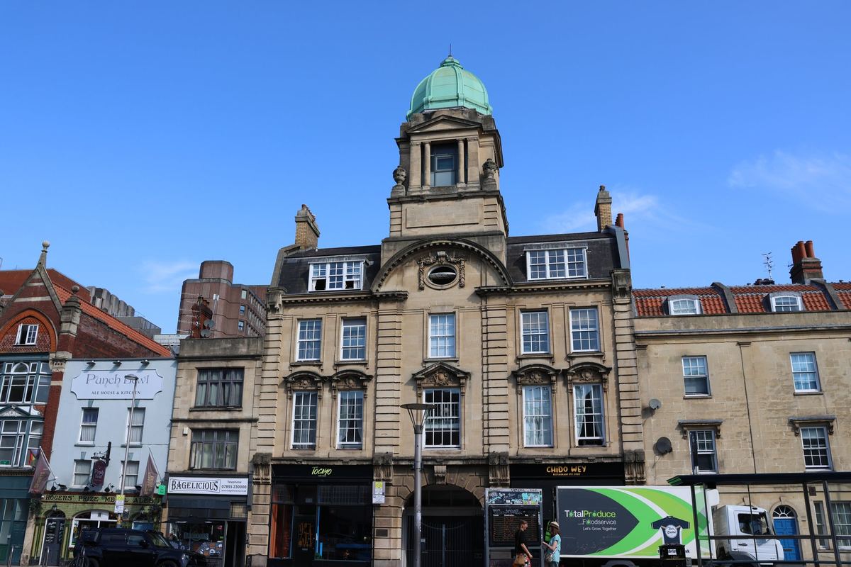 Methodist Central Hall photographed in Bristol