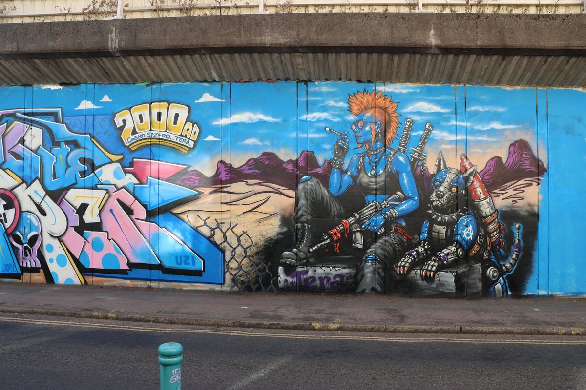 Graffiti photographed in Bristol