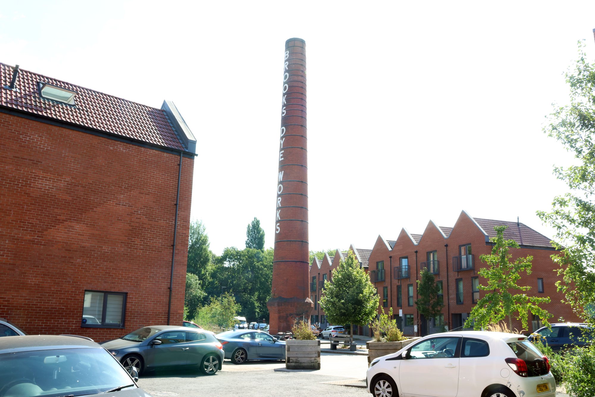 Brooks Dye Works chimney