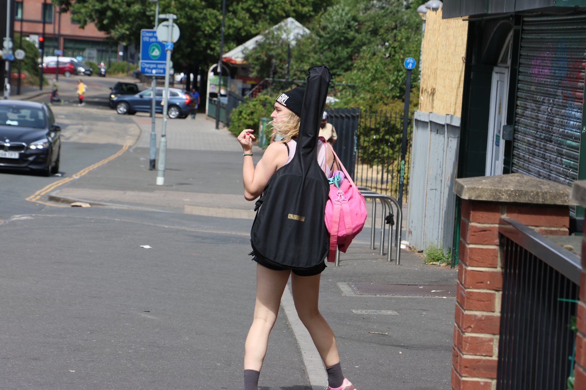 Pink Bag in the Sun, Bristol