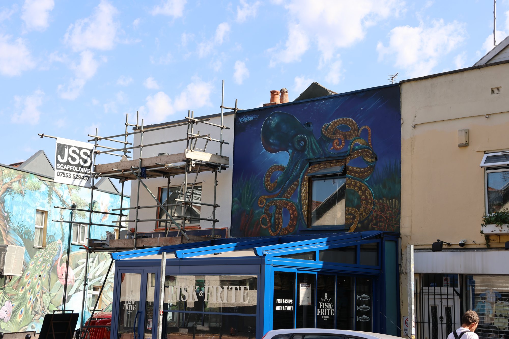 Graffiti photographed in 78 Mina Road, Bristol