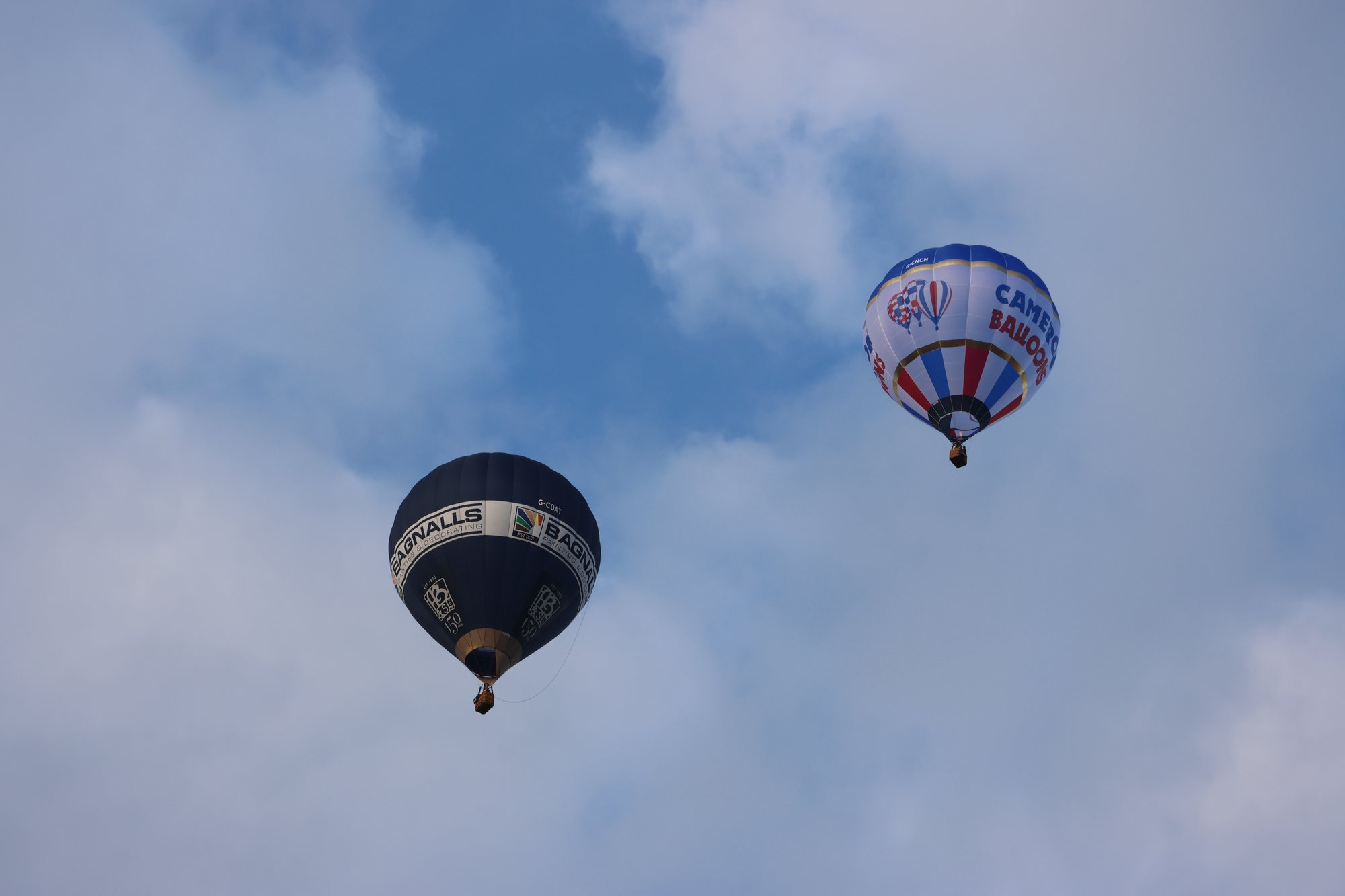 Two Balloons at Dusk, Bristol